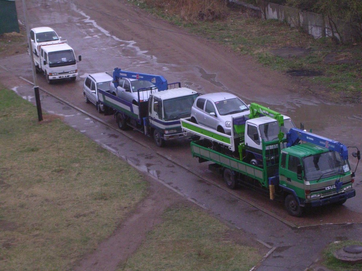 Перегонщики на жесткой сцепке