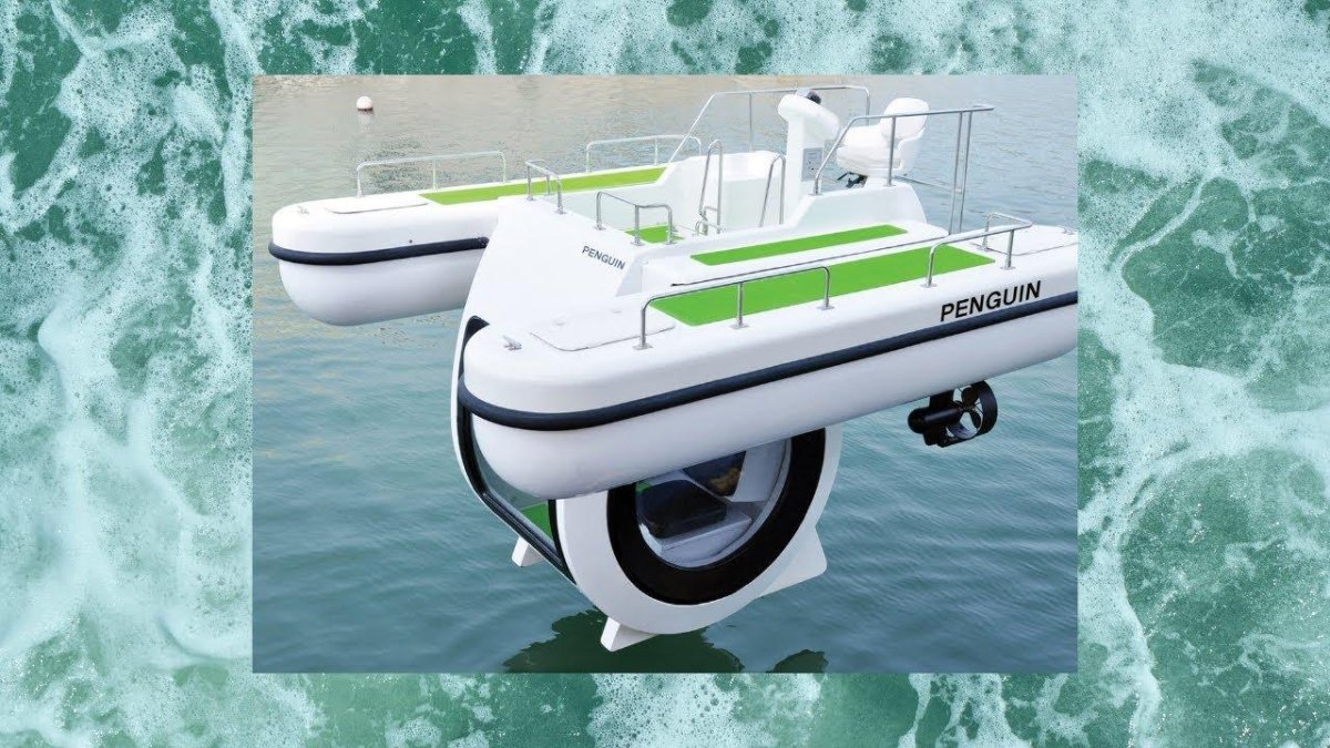 Компактная полуподводная лодка Penguin