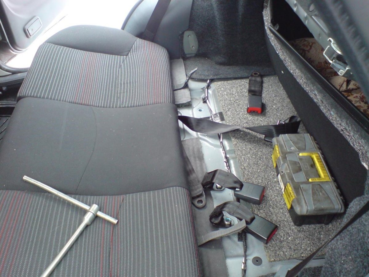 Заднее сиденье Фиат Альбеа