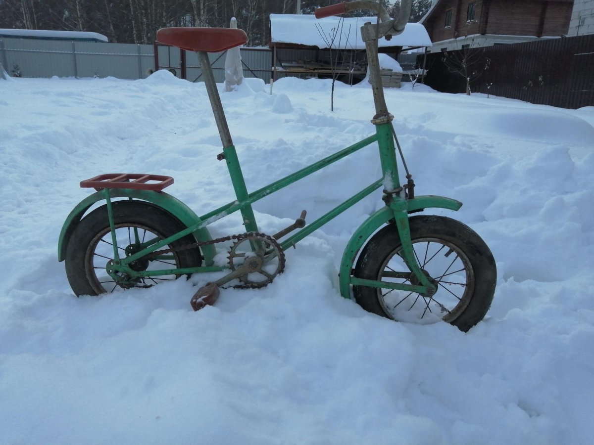 Велосипед бабочка