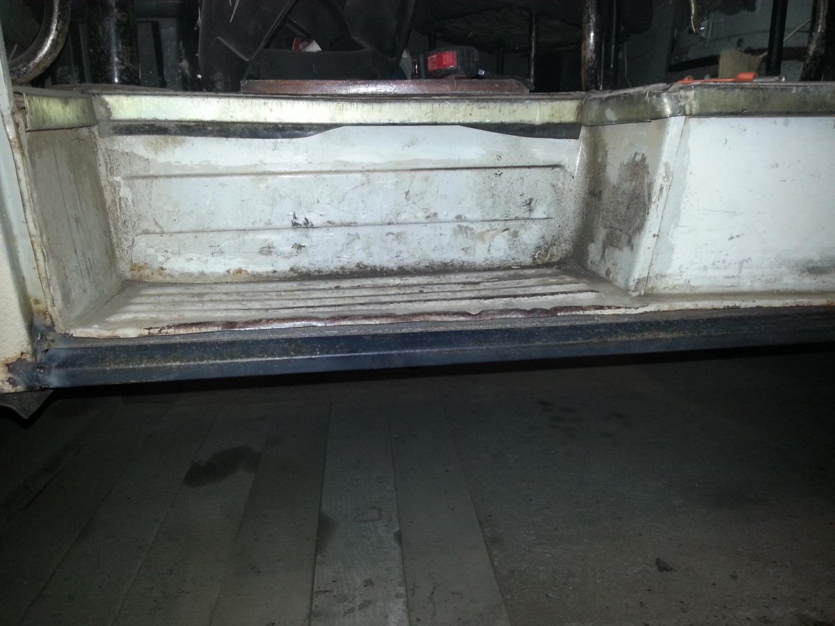 Порог пола задний УАЗ 452 Буханка