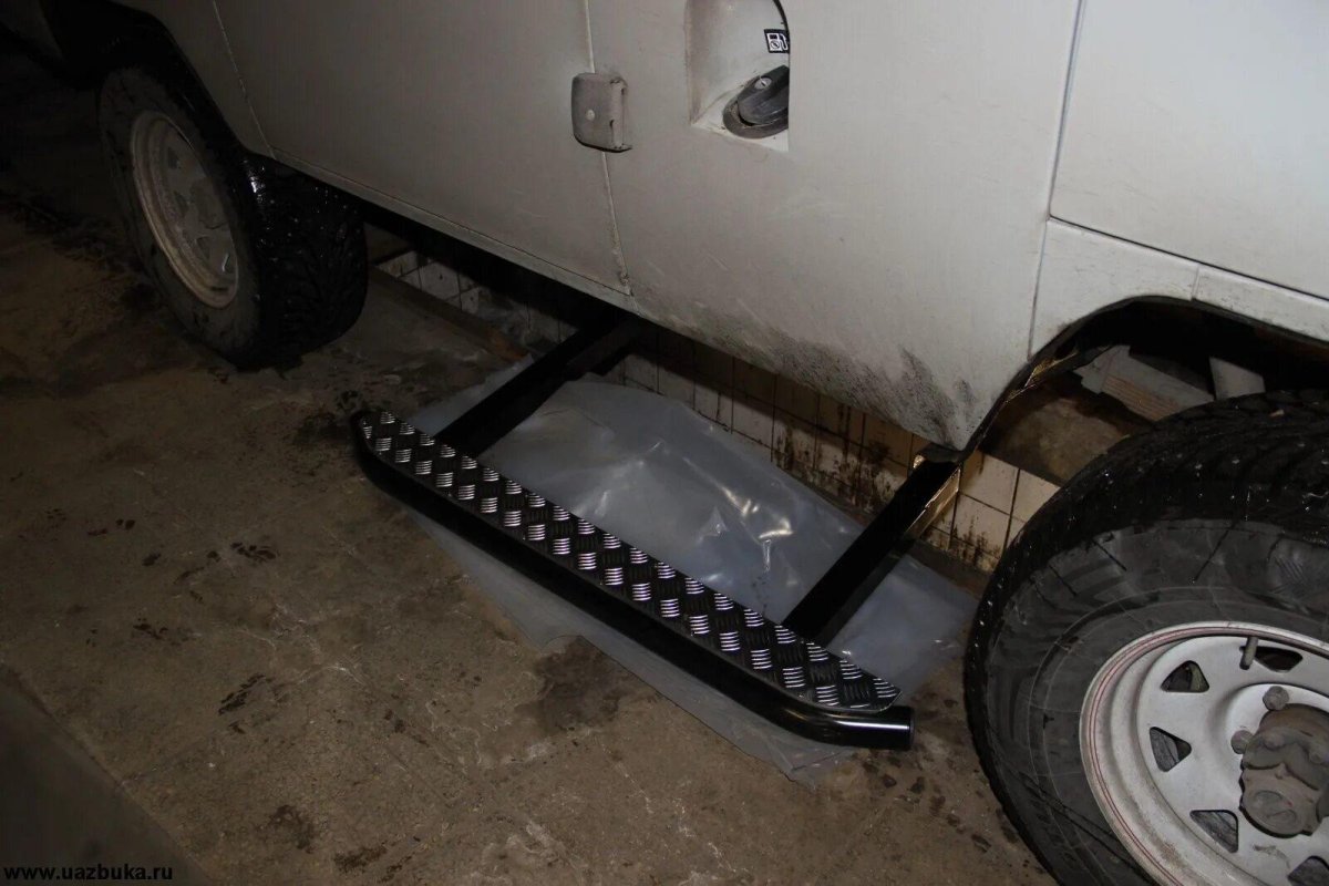 Силовые пороги риф на УАЗ 469