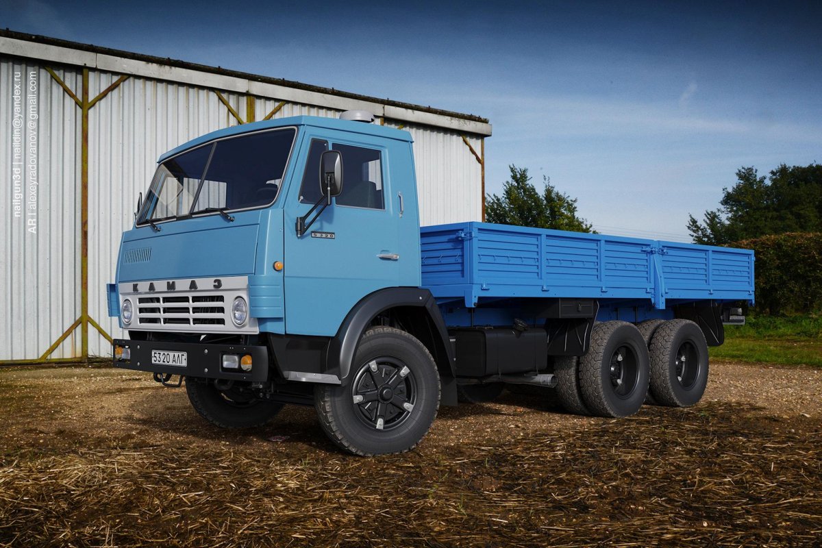 КАМАЗ 5320 бортовой