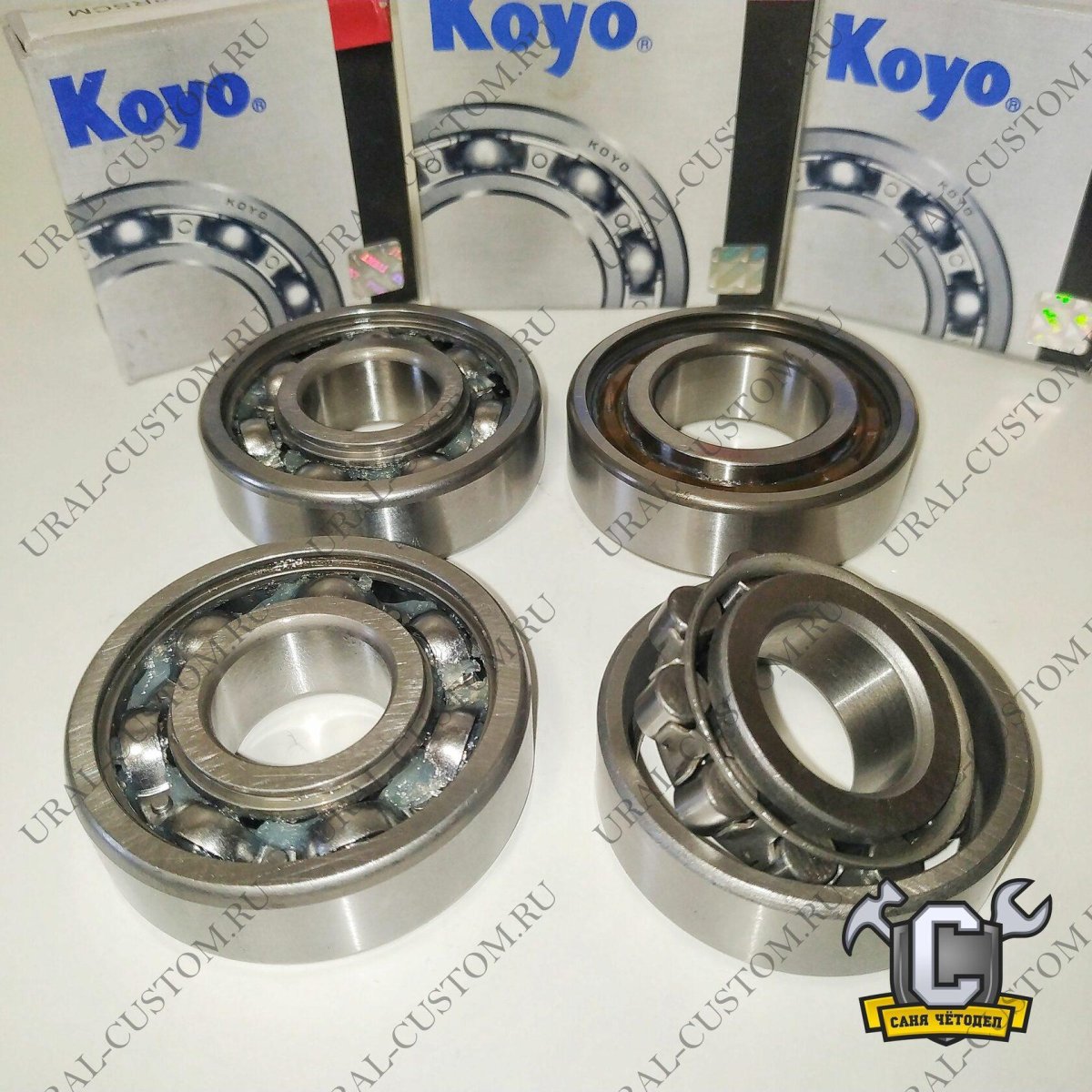 Подшипники КПП мотоцикла Урал