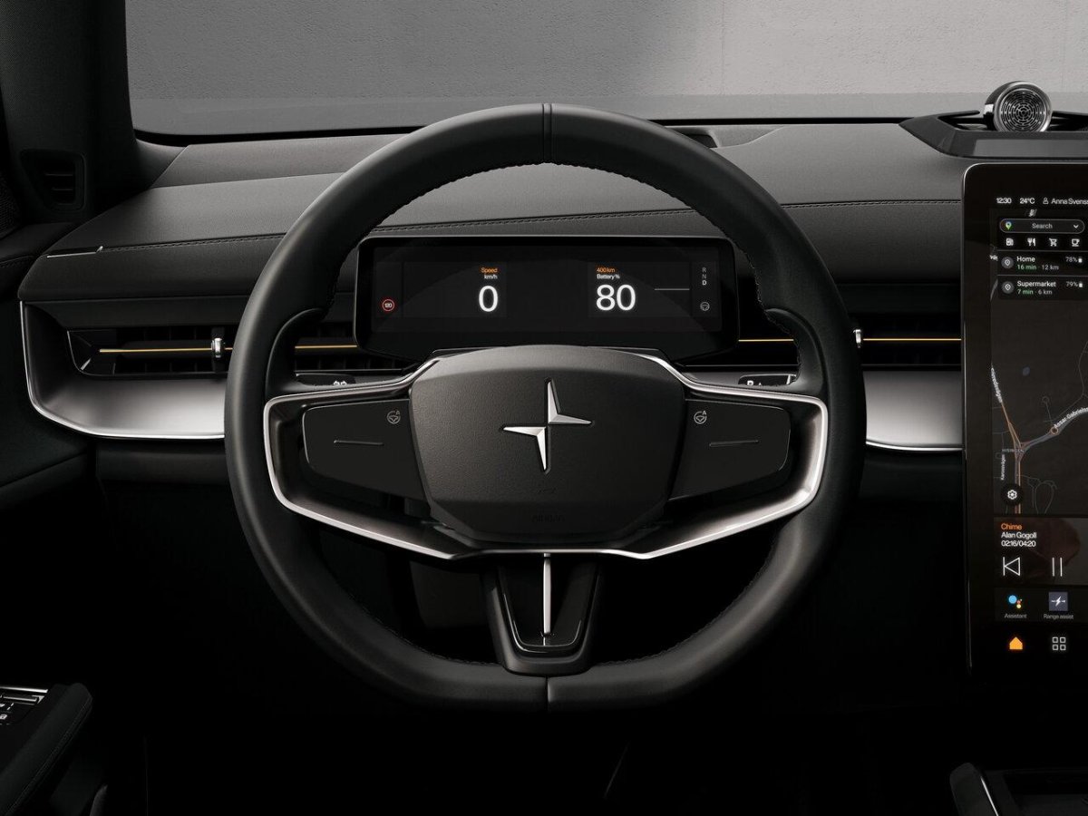 Polestar 3 2024 года салон