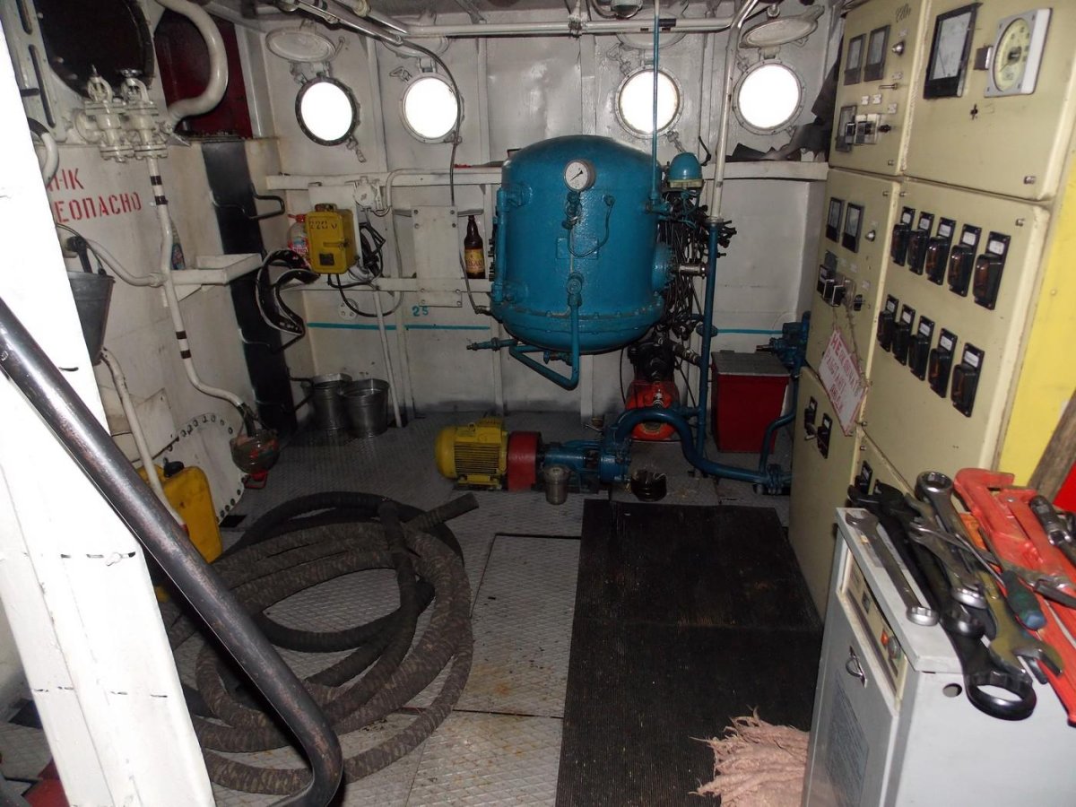 Танкер изнутри