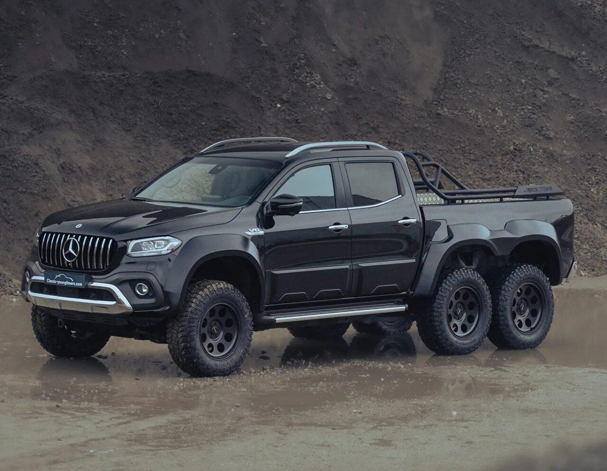 Mercedes x-class 6x6 Pickup