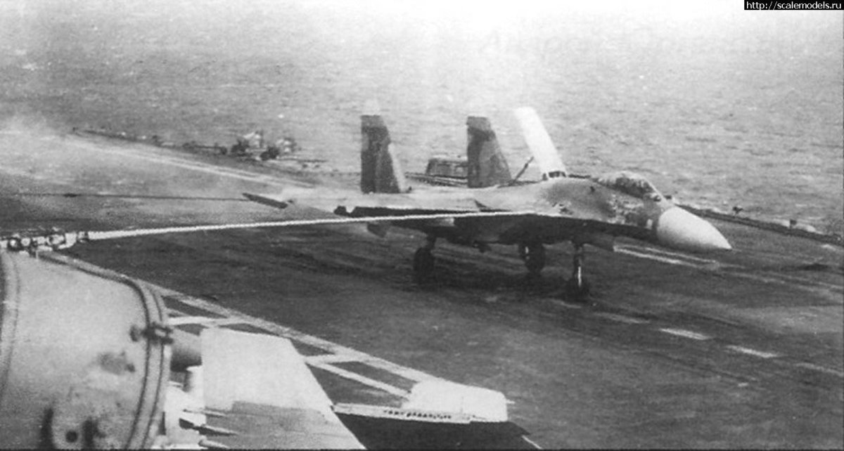 Су-27к на ТАКР Тбилиси