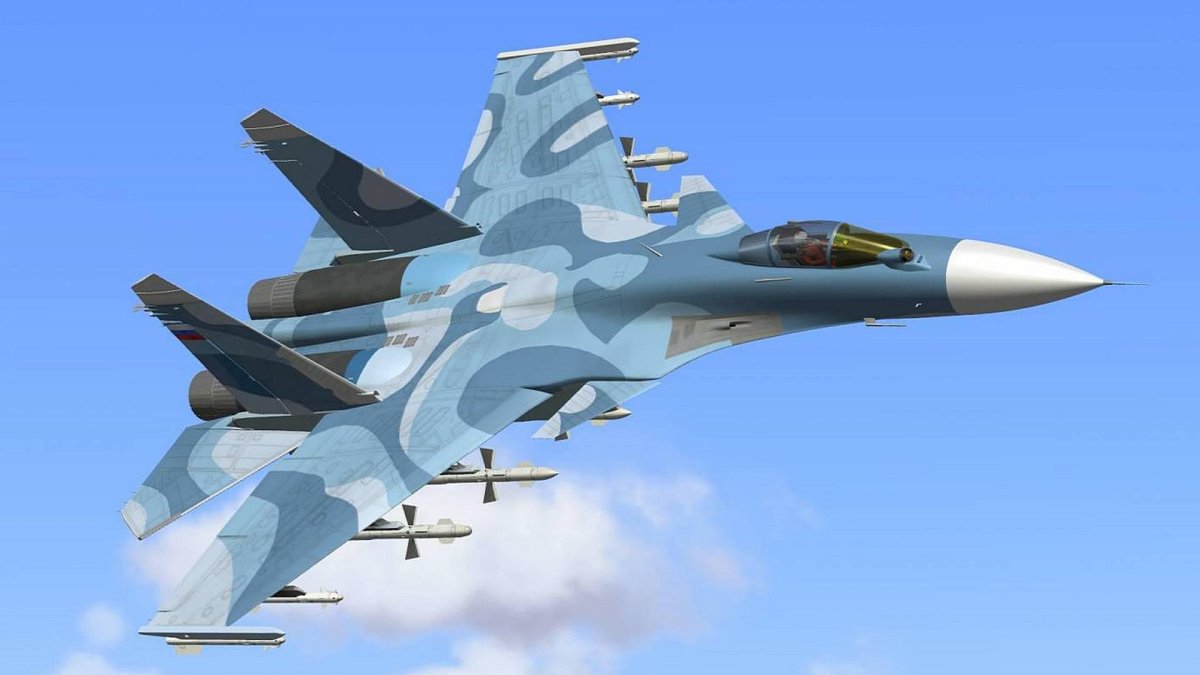 Су-33 двухдвигательный реактивный самолёт