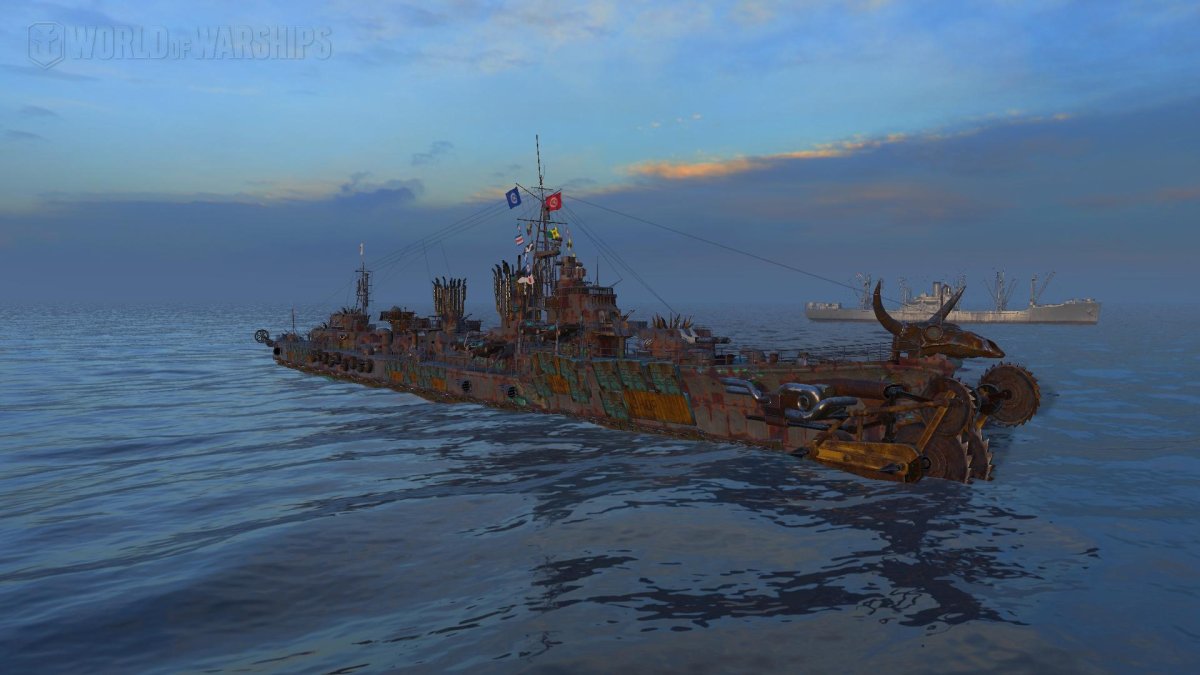 World of Warships ужас глубин