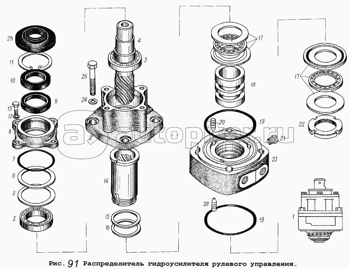 Сальник рулевой колонки МАЗ 5440