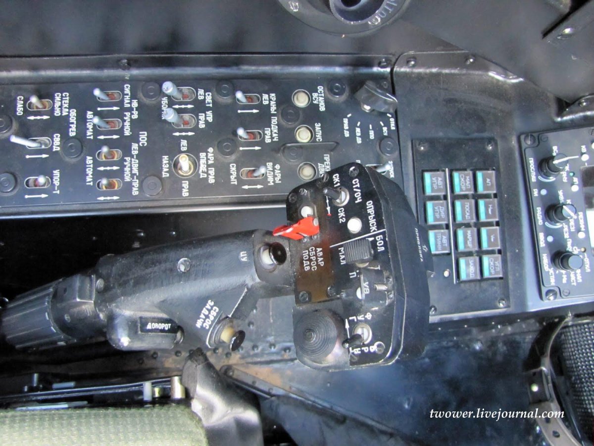 Ми-28н кабина