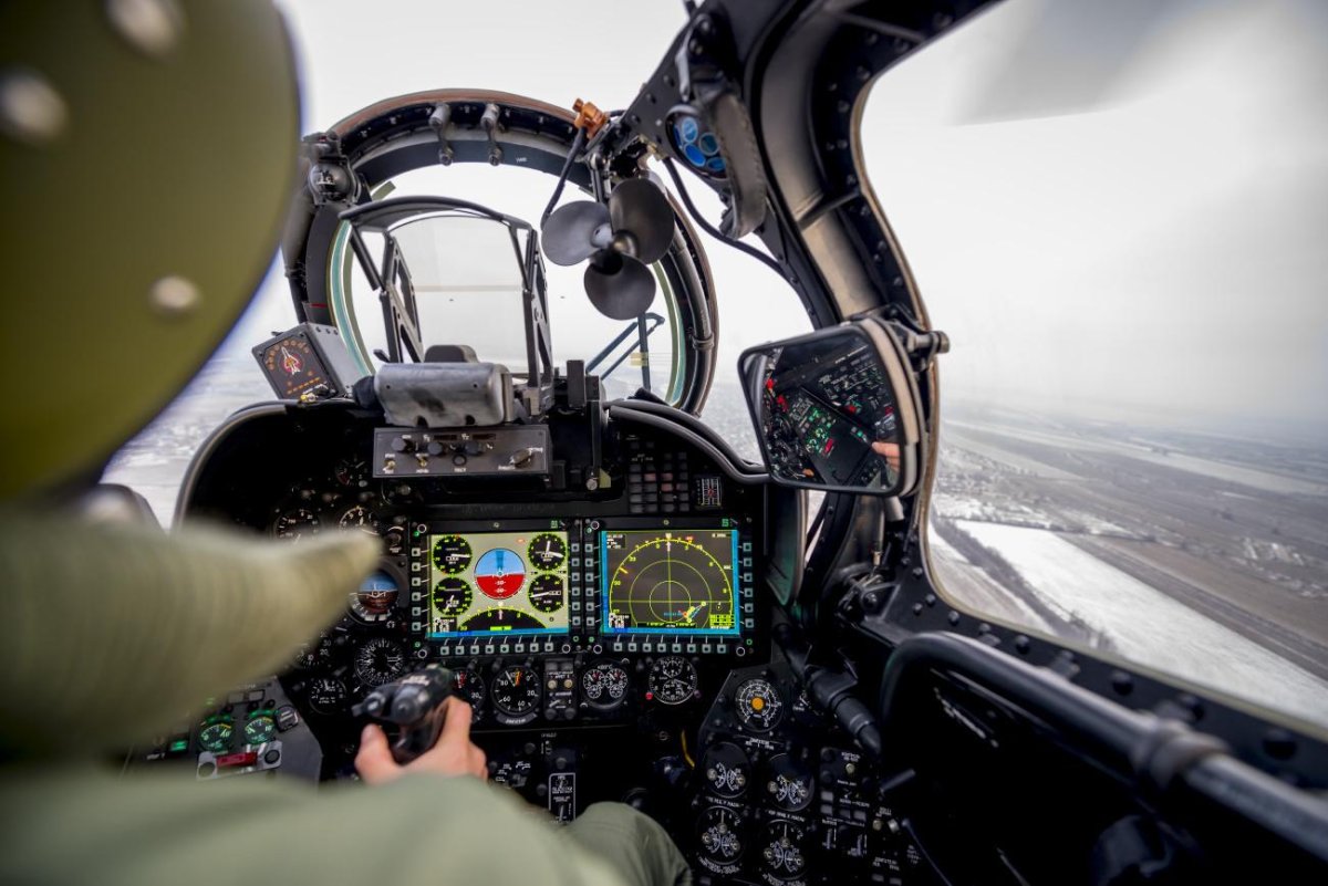 Ми-28 кабина штурмана