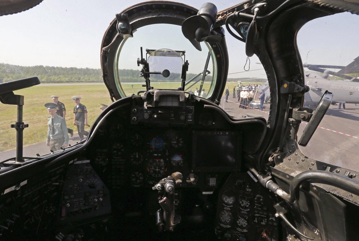Ми-24 кабина оператора