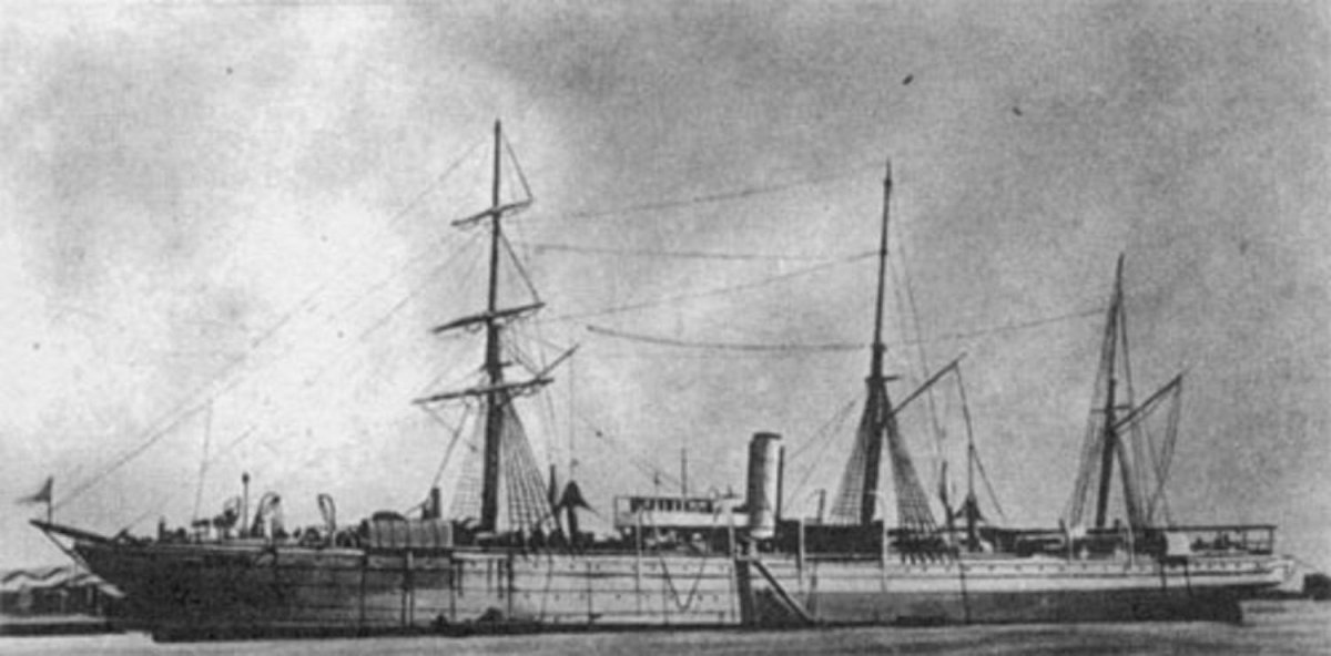 Пароход Доброфлота Нижний Новгород