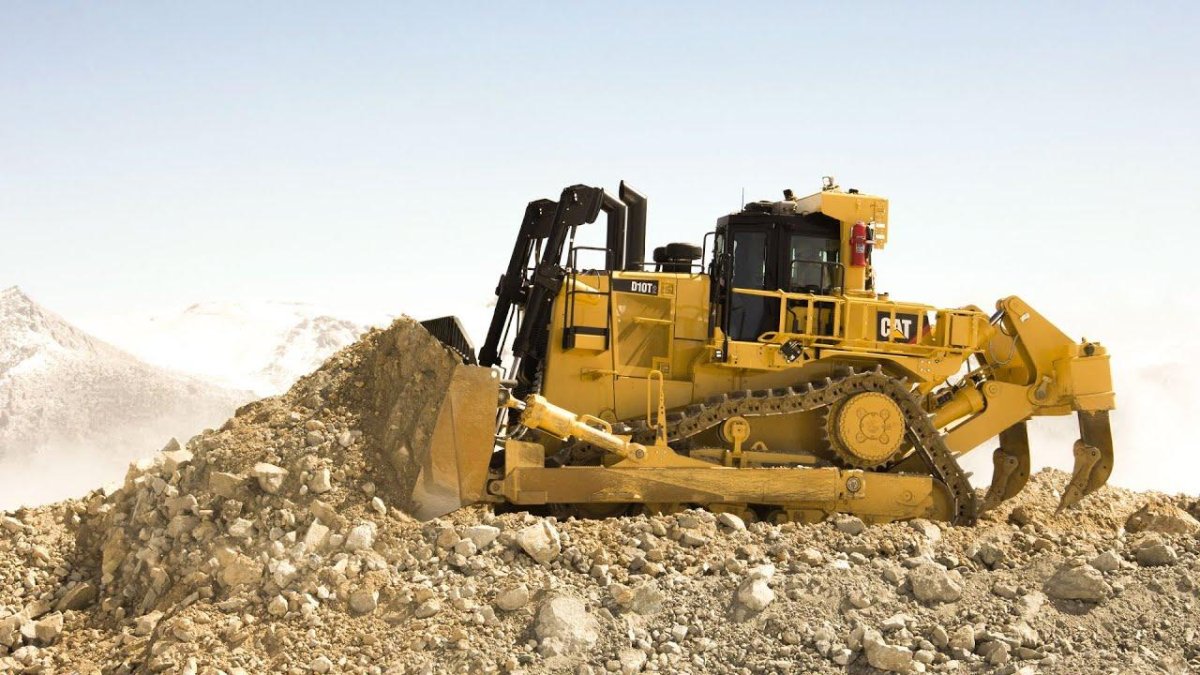 Бульдозер Cat d10t