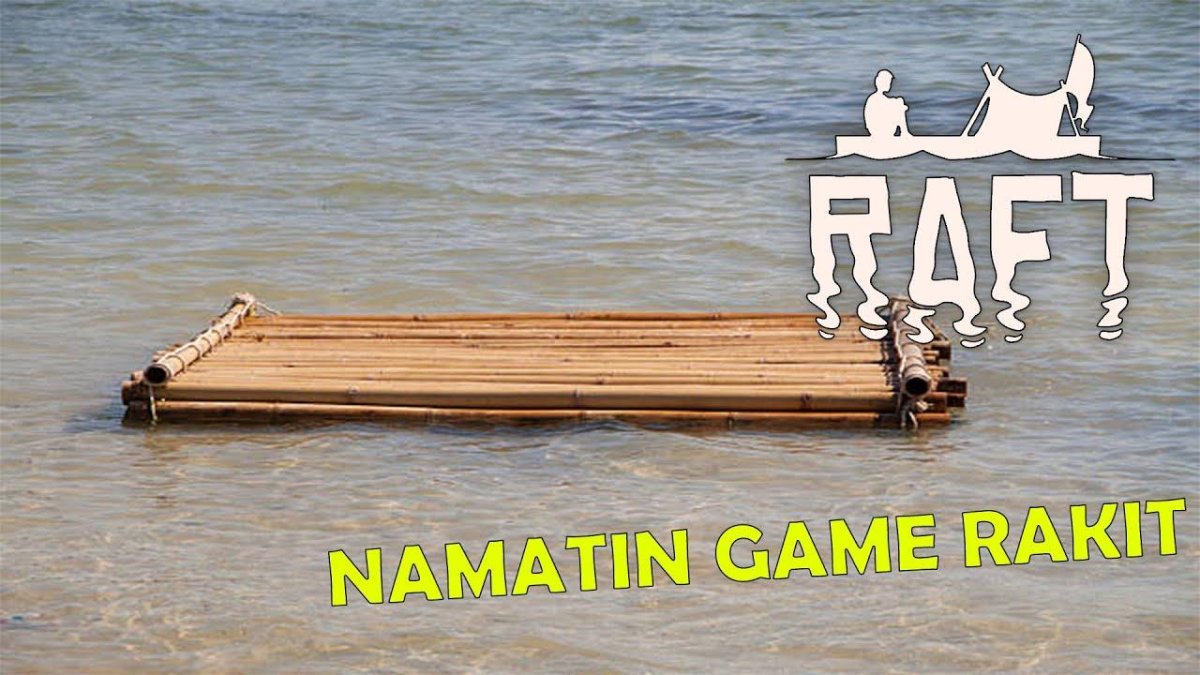 Деревянный плот