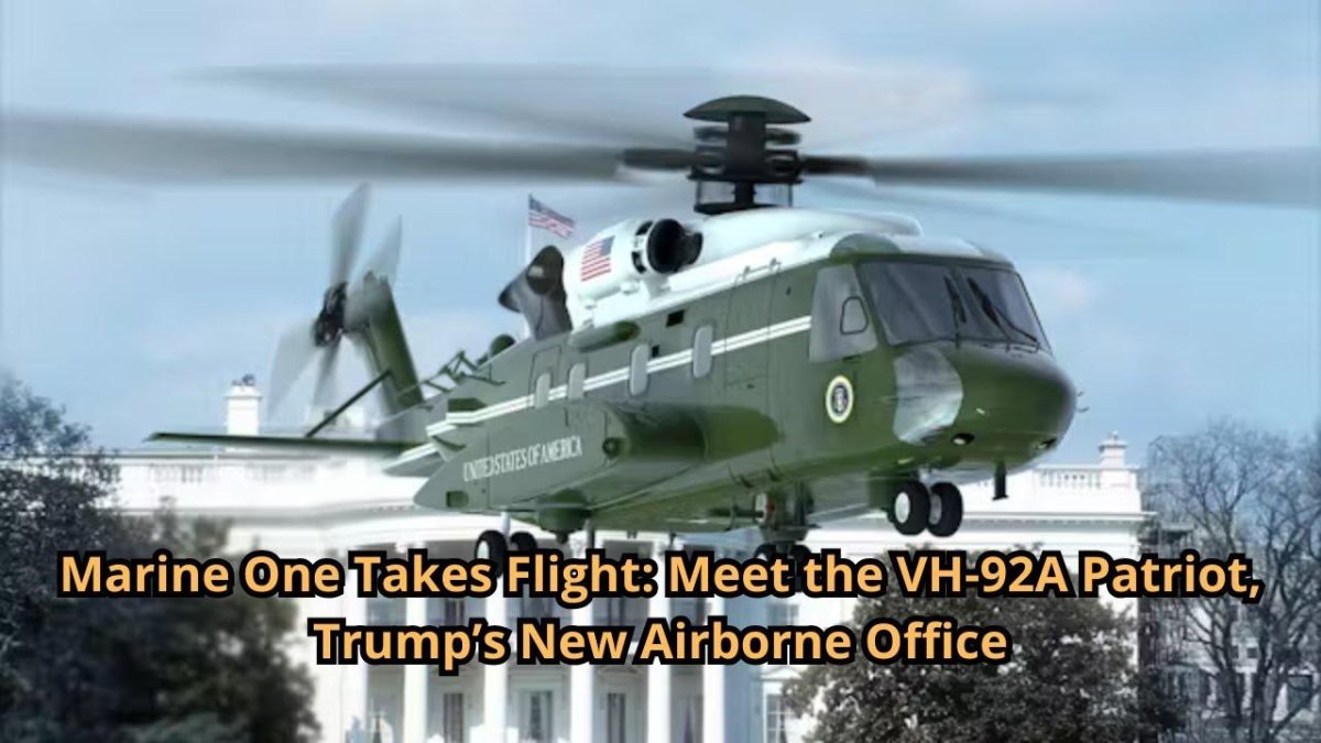 Вертолет президента США Sikorsky s-92