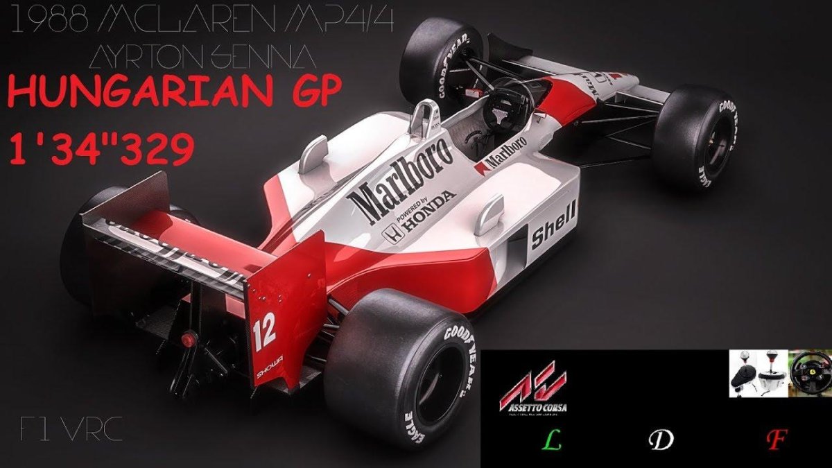 MCLAREN-Honda mp4/4 1988