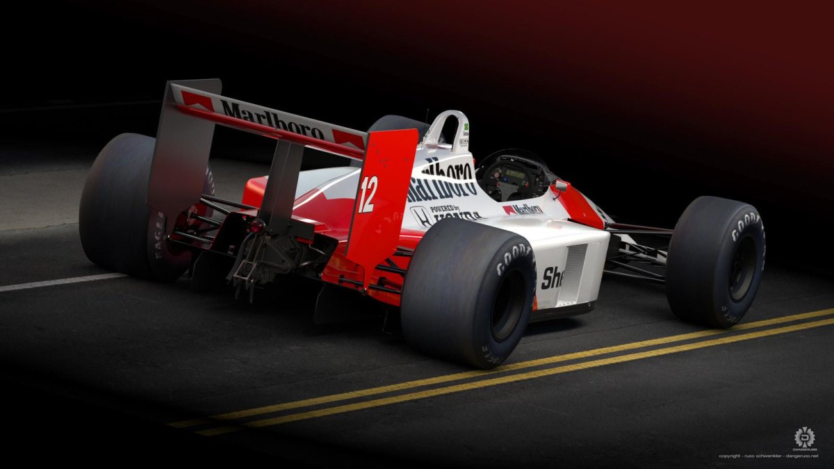 MCLAREN mp4/4 1988