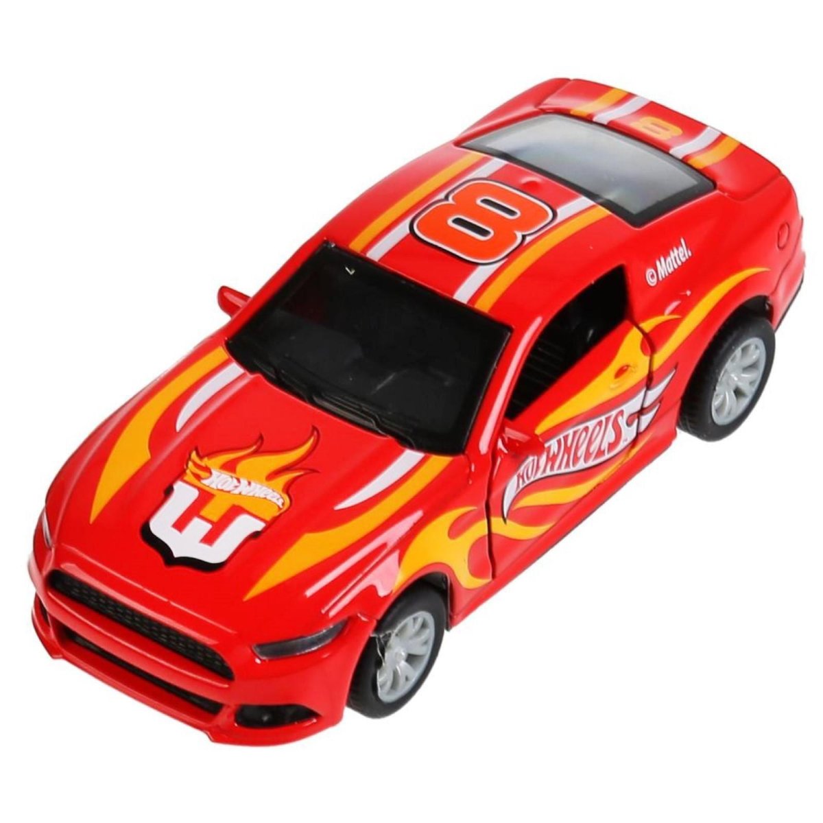 Машина металлическая инерционная "hot Wheels спорткар" 12 см