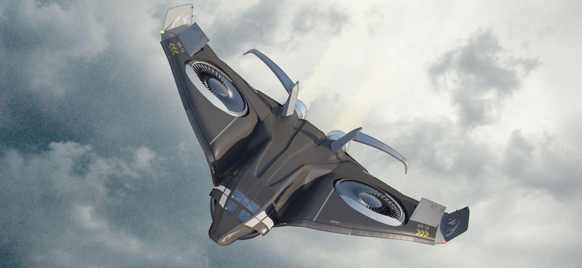 VTOL самолет