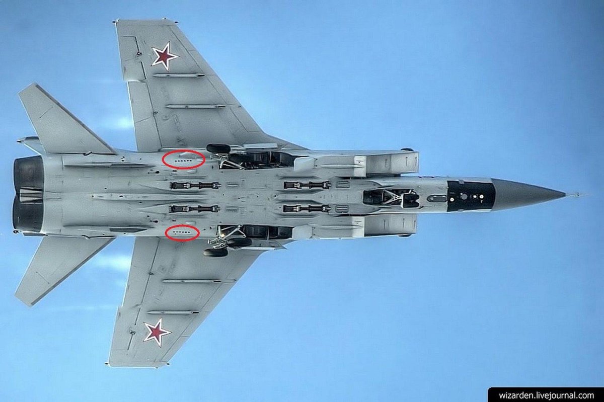 Истребитель-перехватчик миг-31