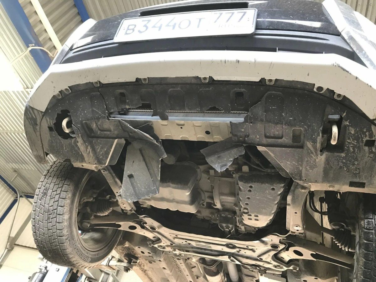 Защита картера Mitsubishi Outlander 3