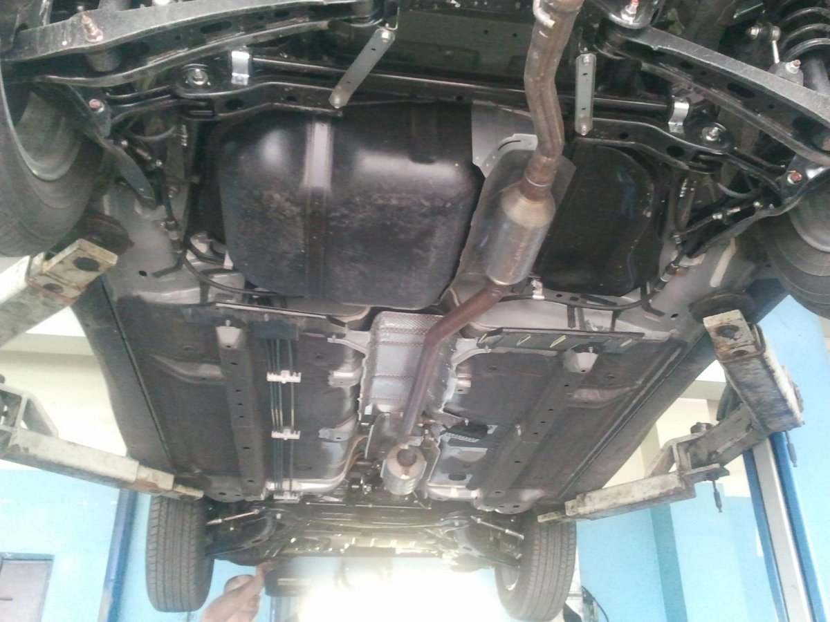 Днище Mitsubishi ASX