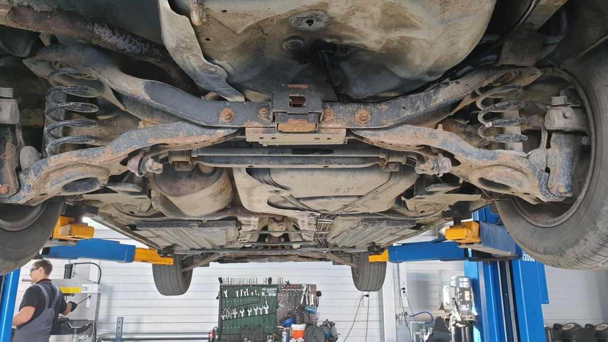 Mazda 3 BK задняя подвеска