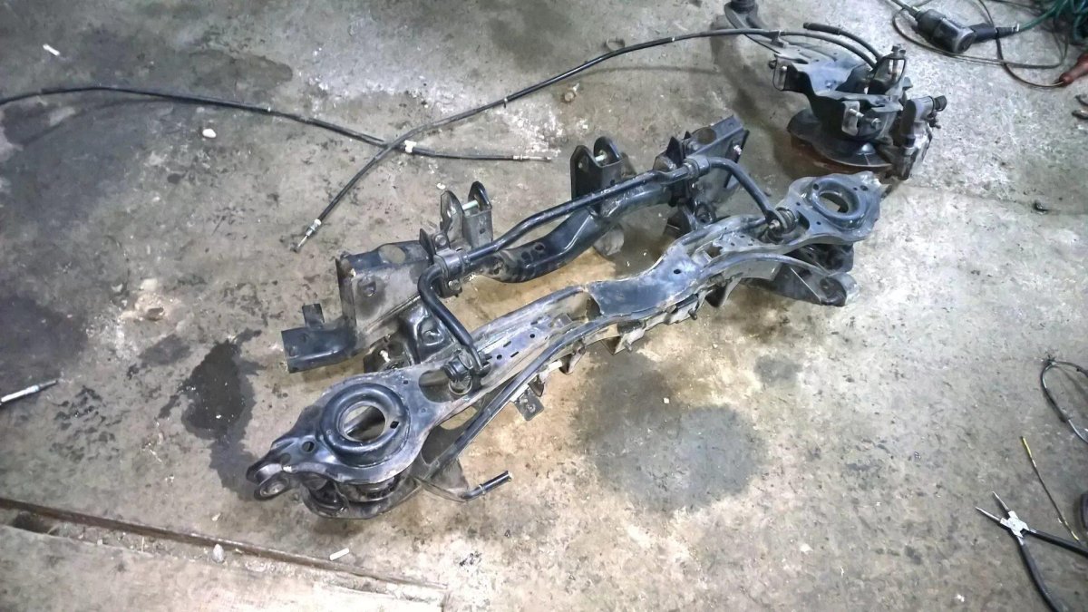 Mazda 6 MPS задняя подвеска