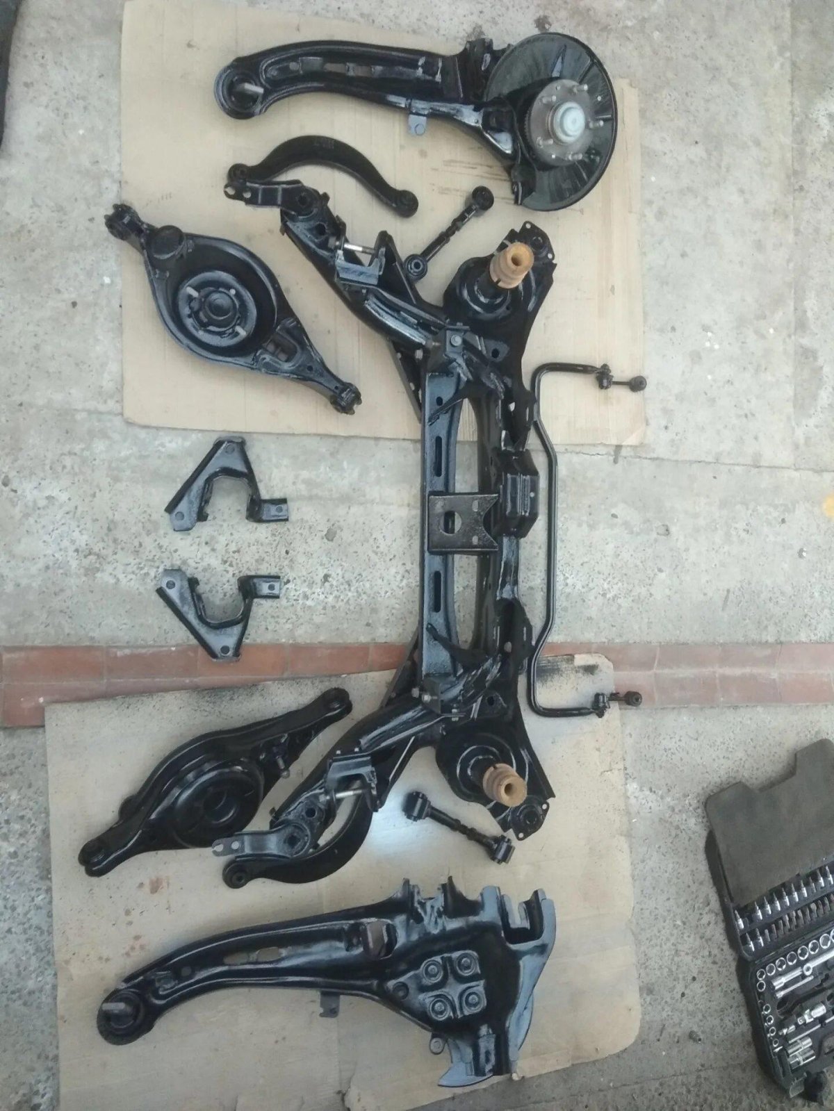 Ходовая передняя Мазда 3 БК