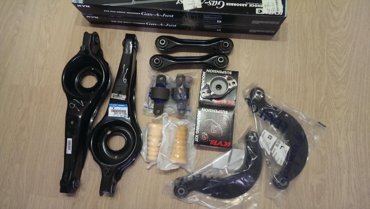 Комплект рычагов задней подвески Мазда 3