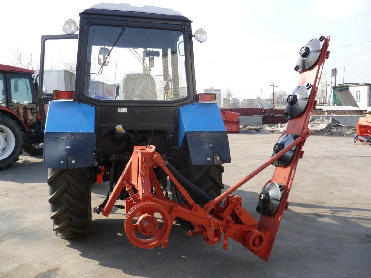 Косилка КРН 2.1 на МТЗ