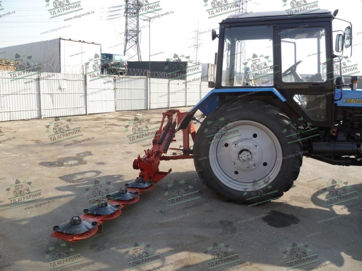 Косилка КРН 2.1 на МТЗ