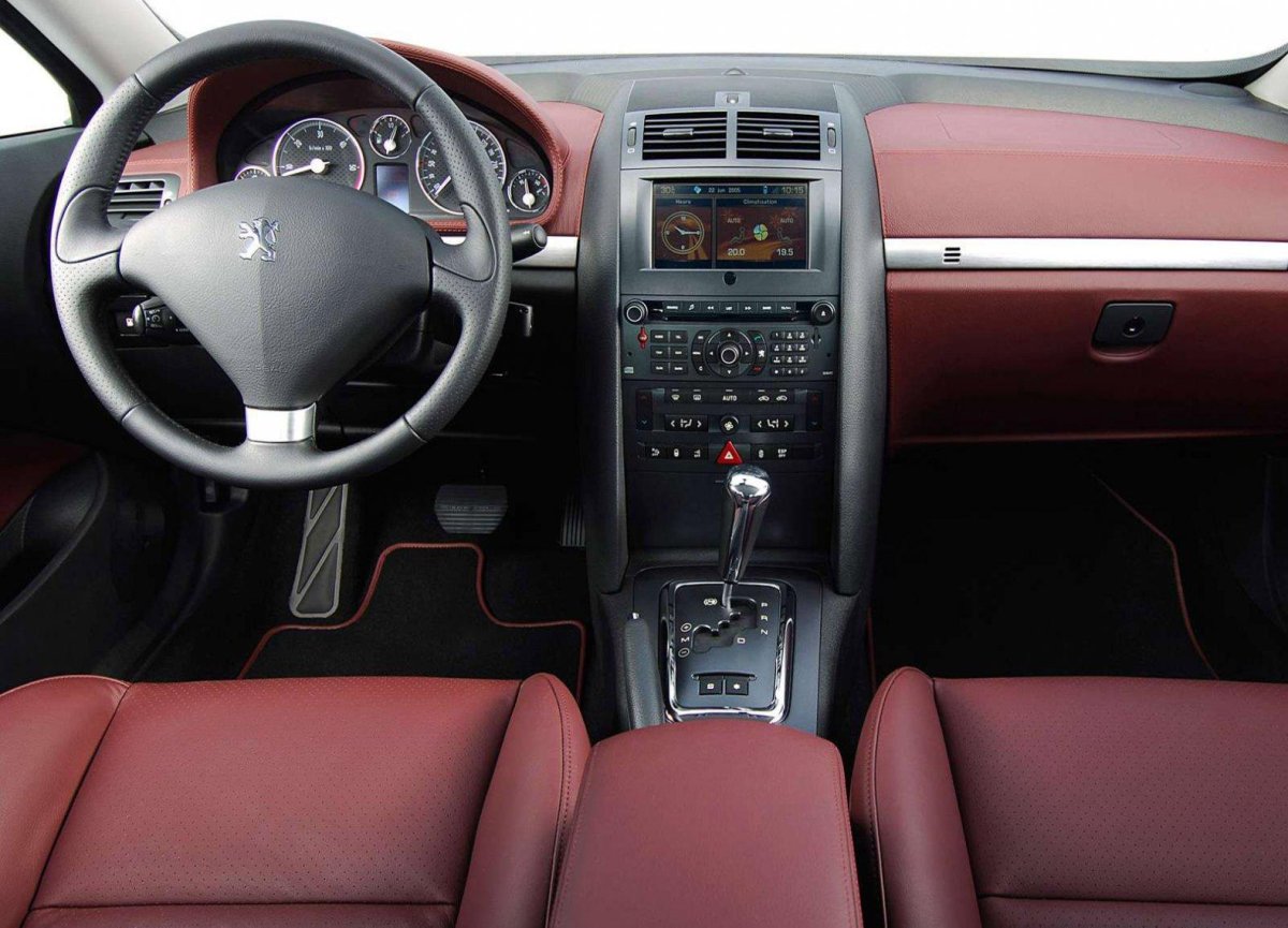 Пежо 407 2005 салон