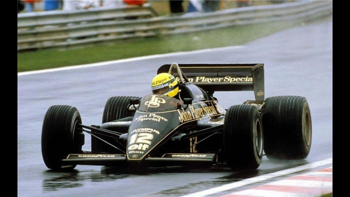 Lotus 97t Айртон Сенна 1985
