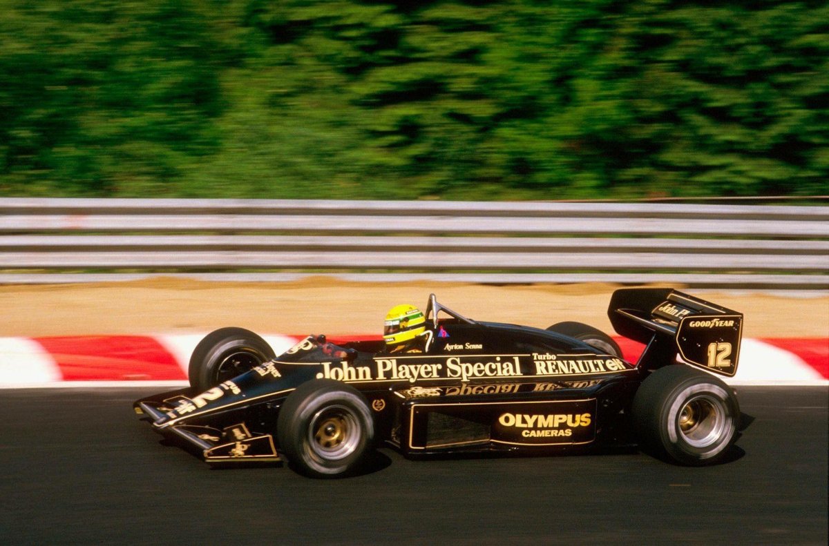 Lotus 97t Айртон Сенна 1985