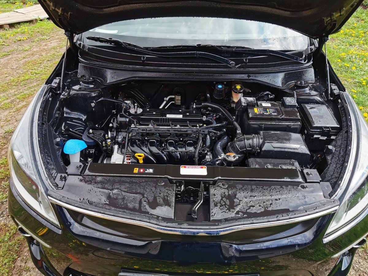 Подкапотка Киа Рио 4