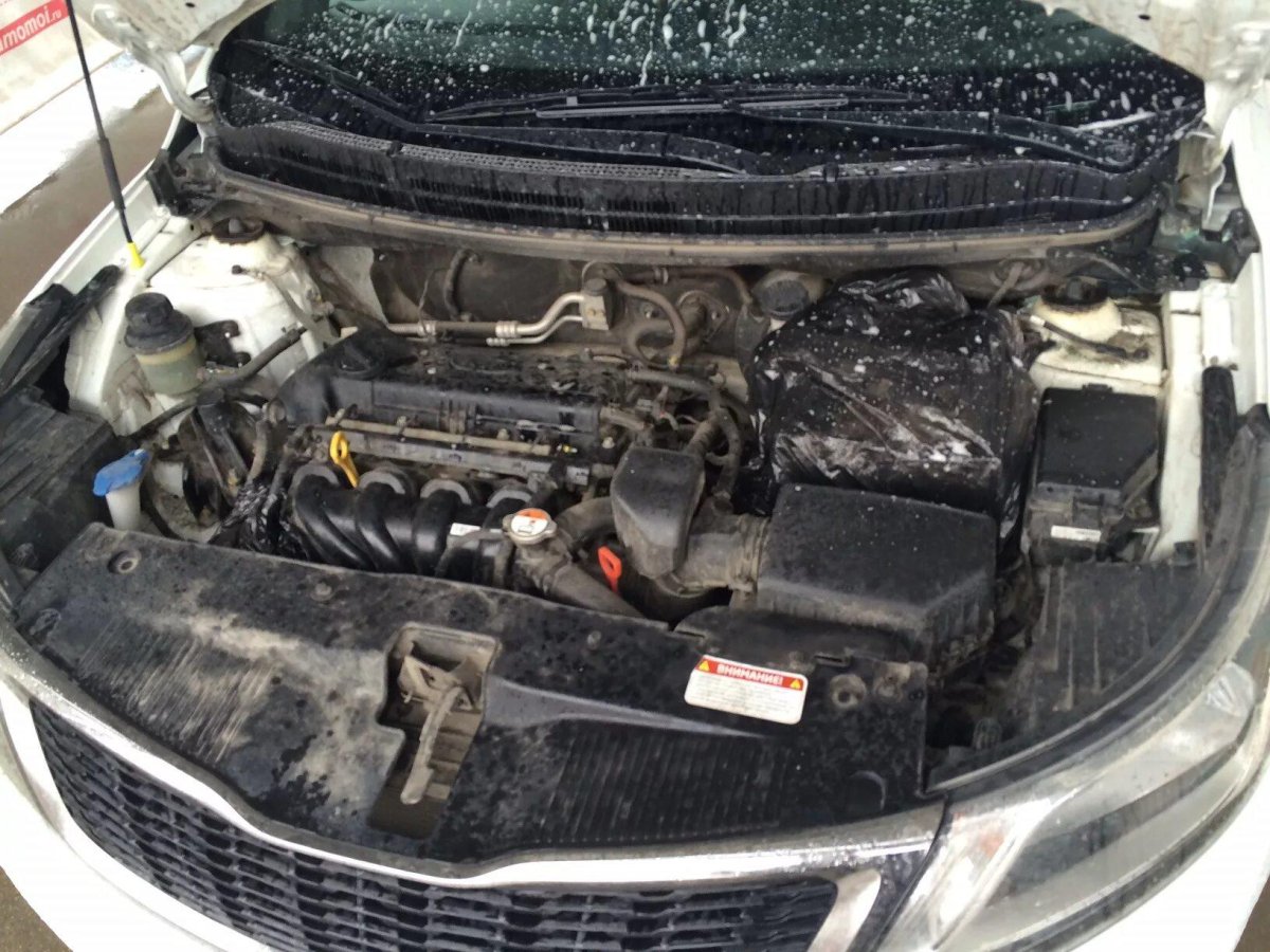 Подкапотное Киа Рио 3