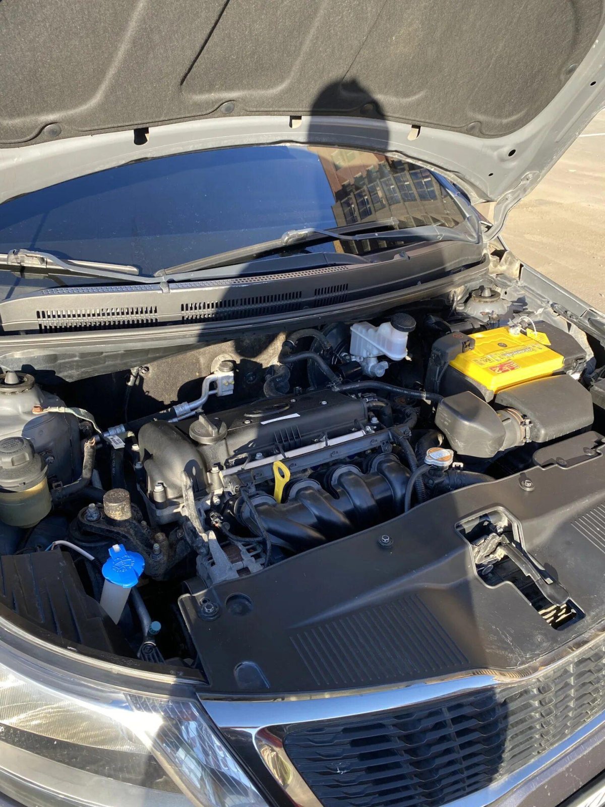 Подкапотное пространство Солярис 1