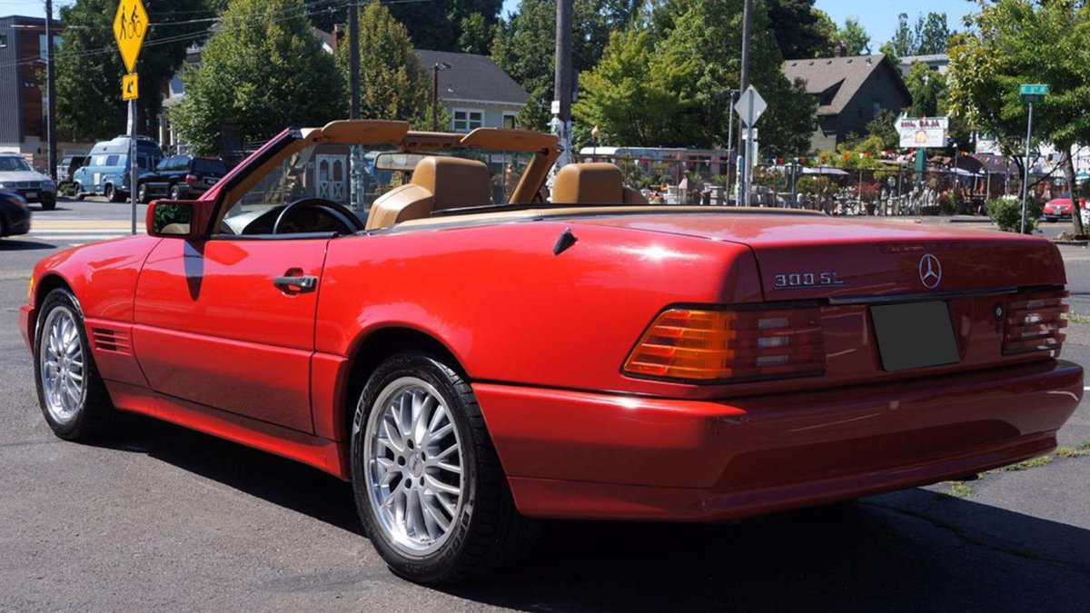 Mercedes кабриолет 1990