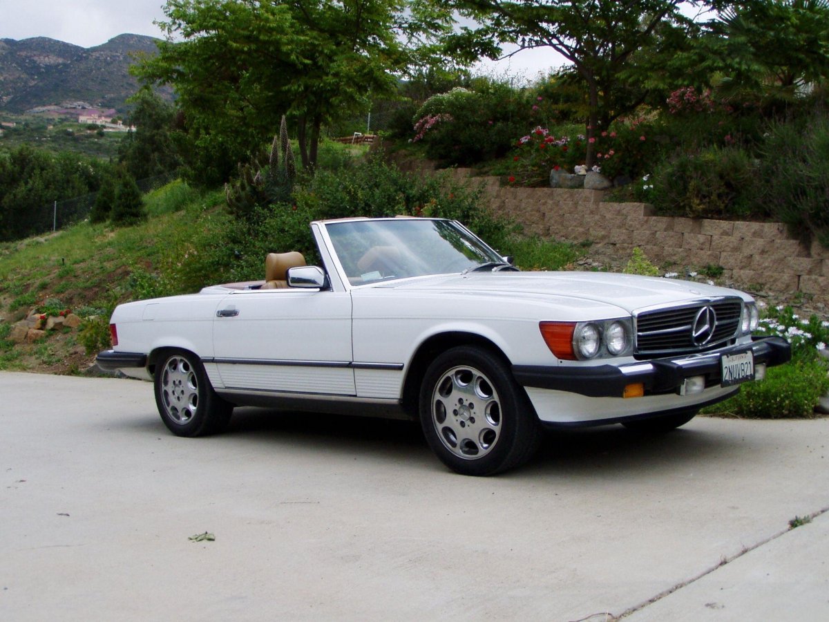 Mercedes sl560 кабриолет