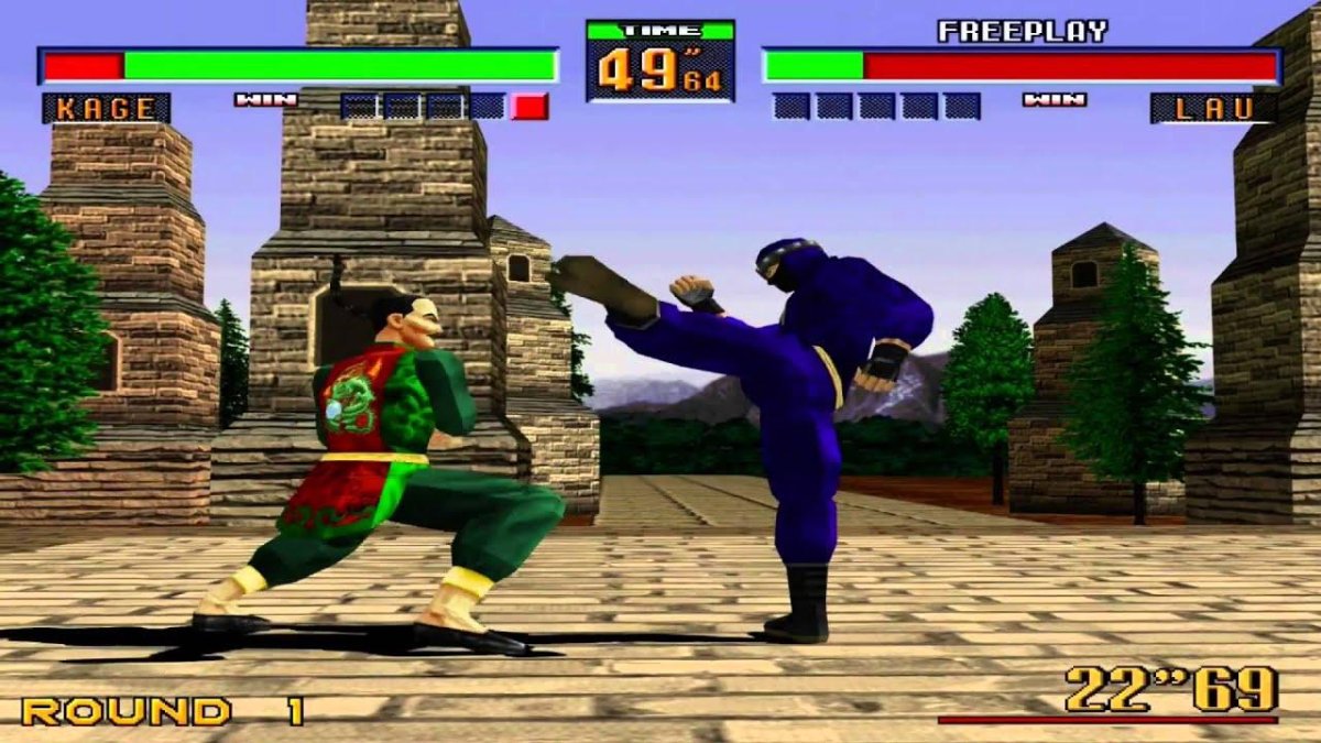 Virtua Fighter игра