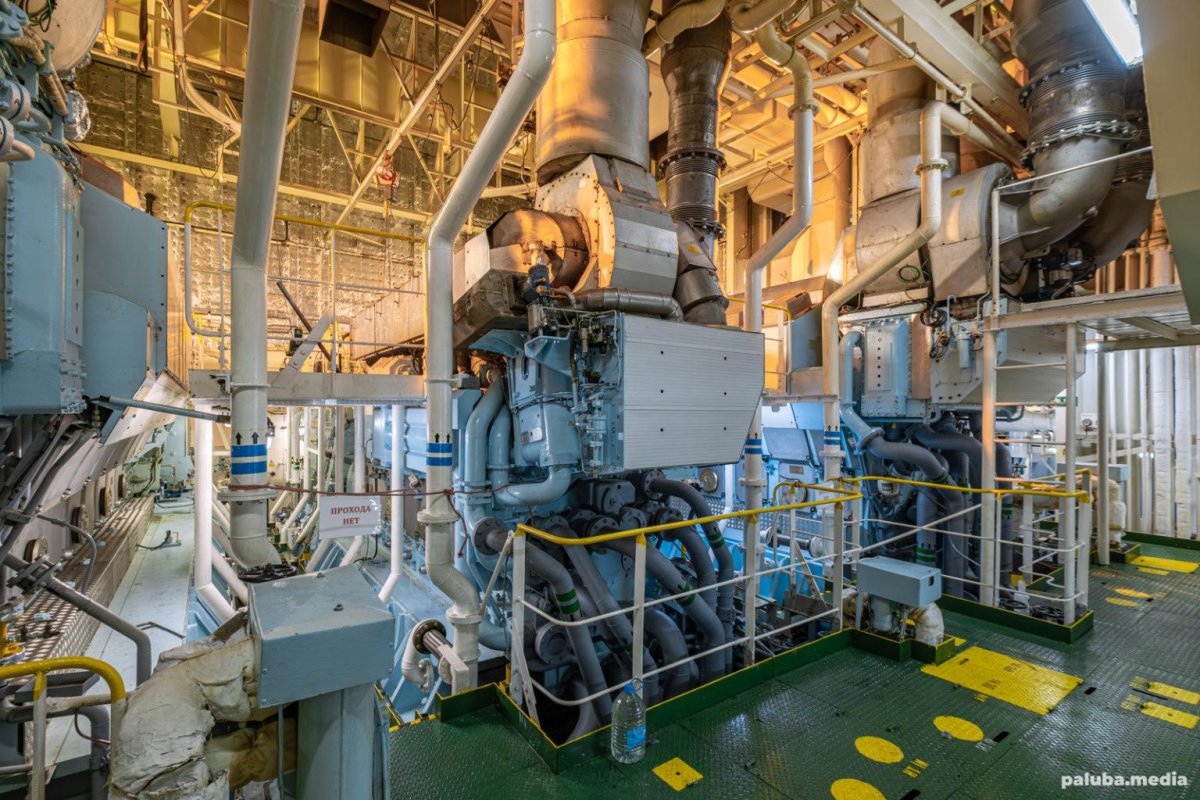 Аврора машинное отделение