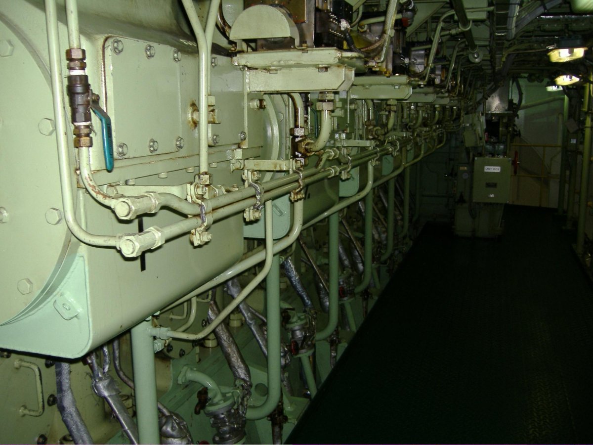 Калипрпа танкер машинное отделение