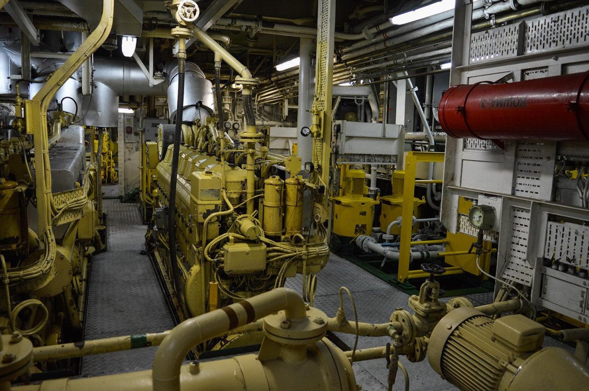 Машинное отделение 302 проект