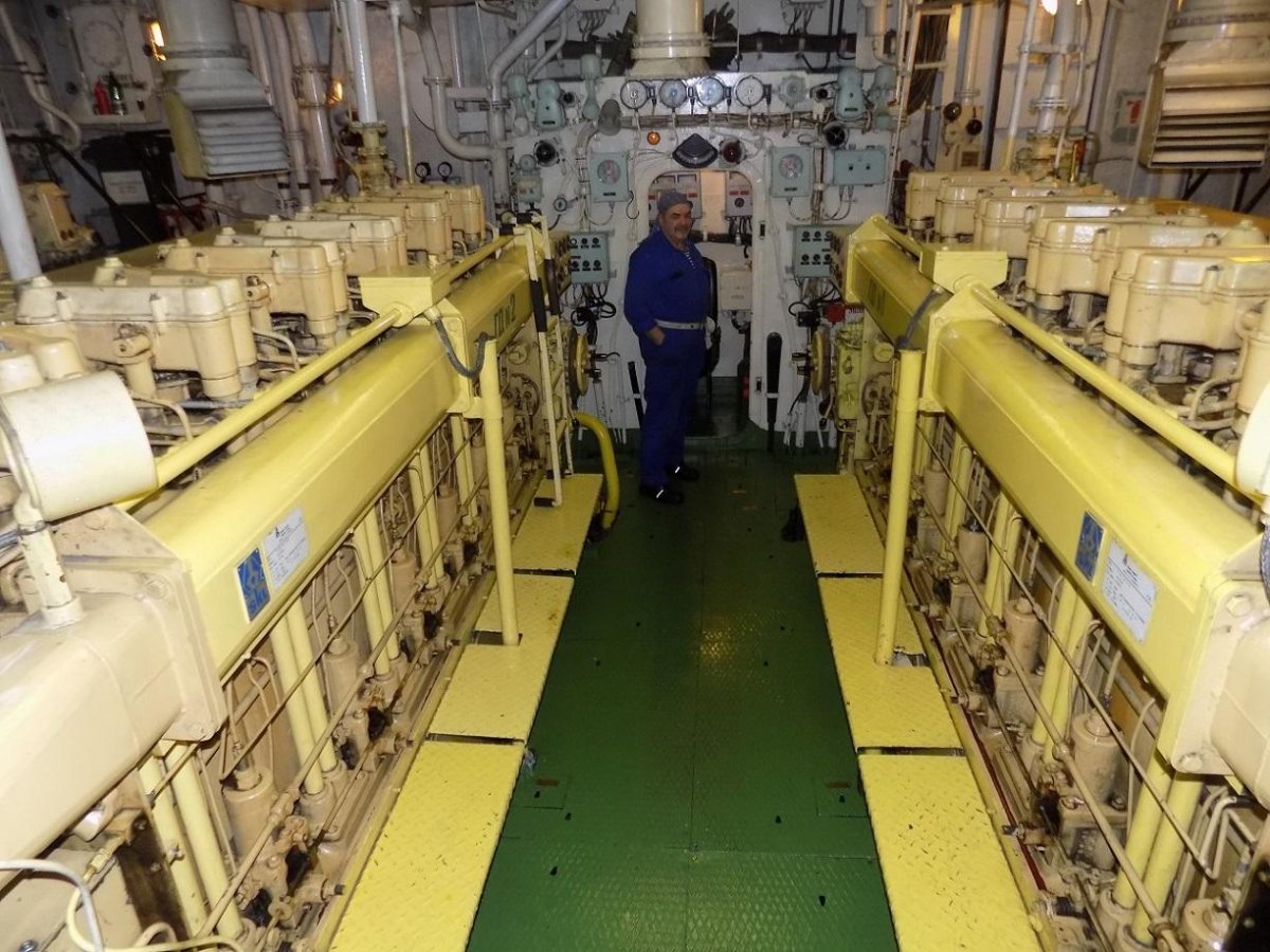 Балтийский 108 машинное отделение