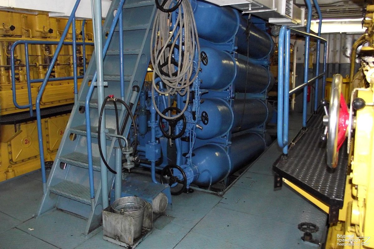 БК-16 машинное отделение