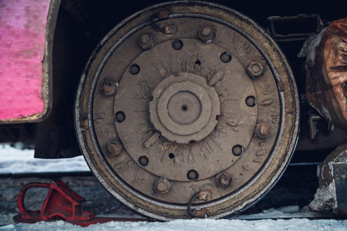 Колеса поезда